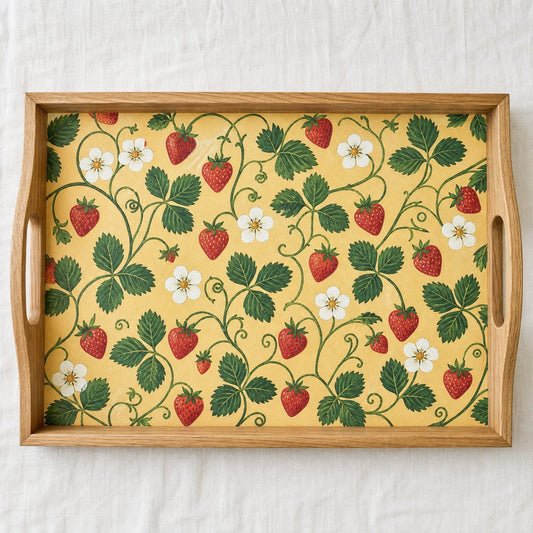 Strawberry Patch Serving Tray, image 1
