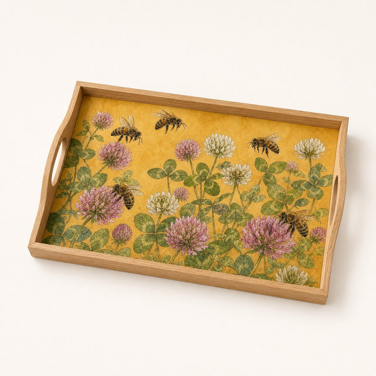 Clover and Bee Serving Tray, image 2