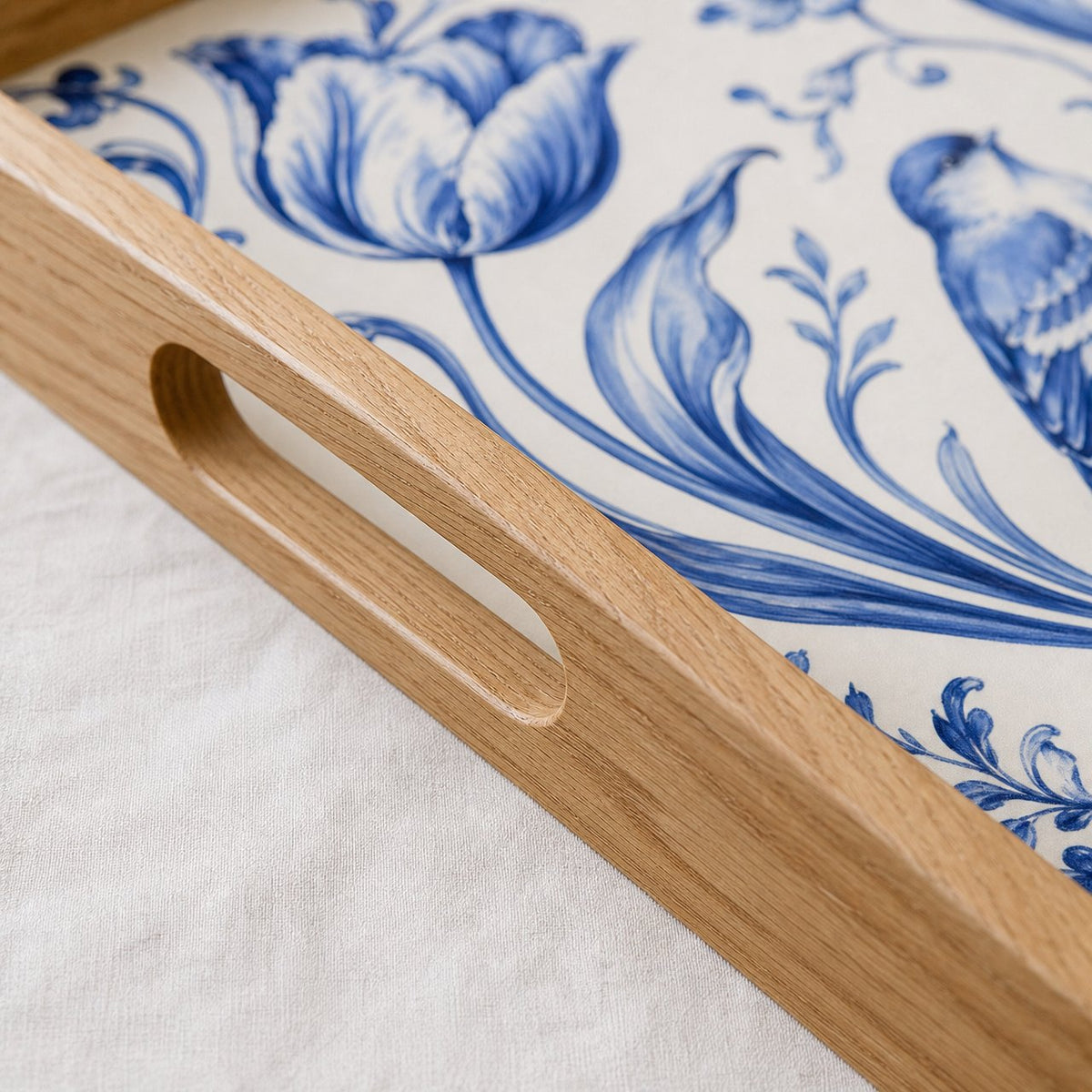 Delft Garden Serving Tray, image 3
