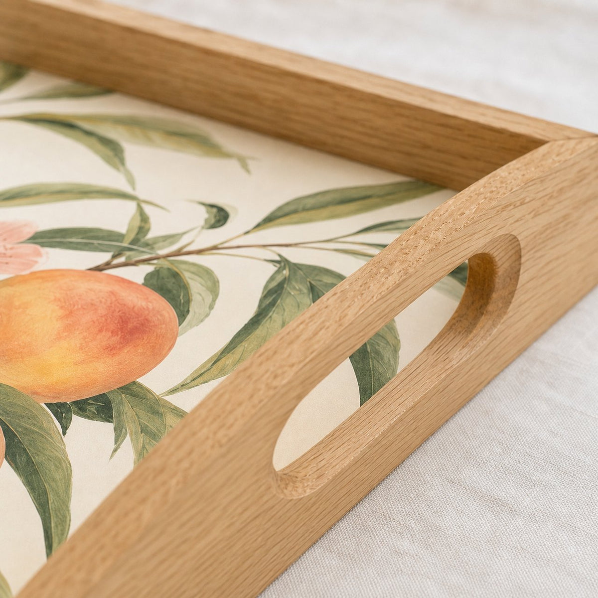 Peach Branch Serving Tray, image 3