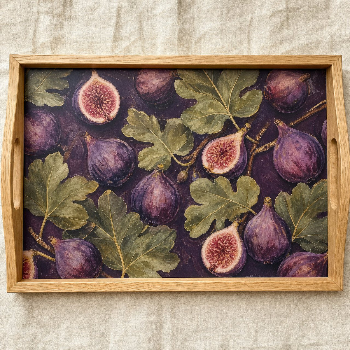 Fig Leaf Serving Tray, image 1