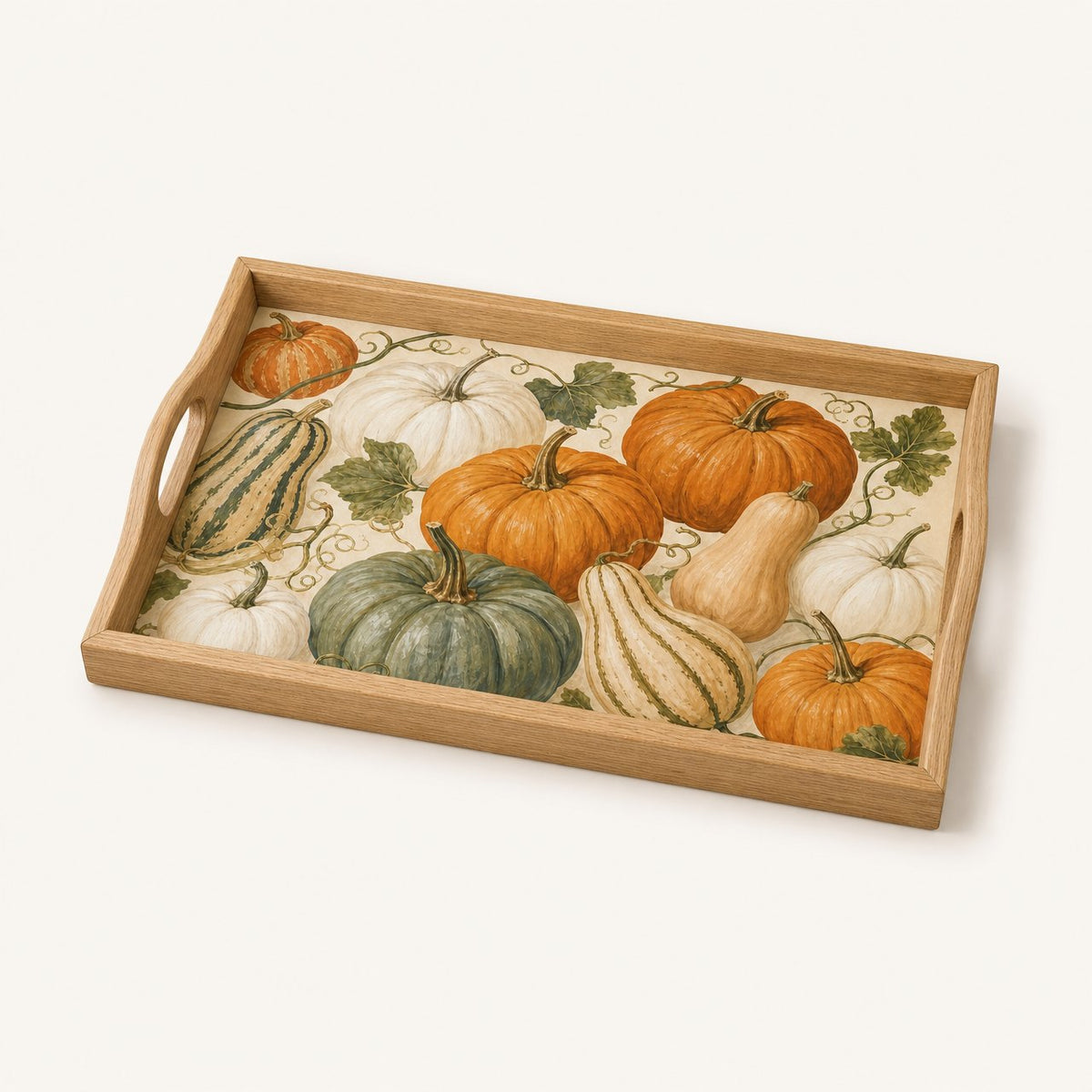 Pumpkin Gathering Serving Tray, image 2