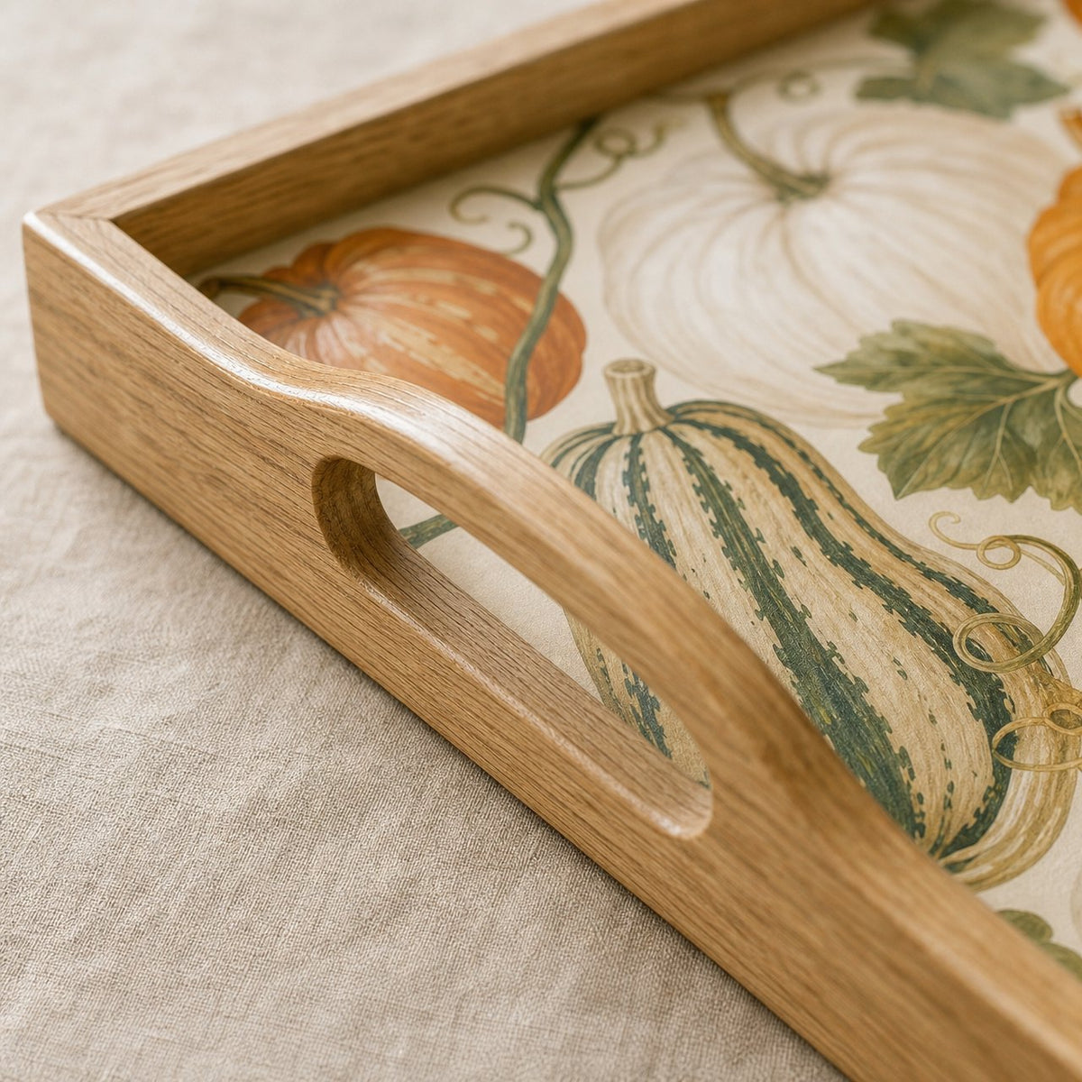 Pumpkin Gathering Serving Tray, image 3