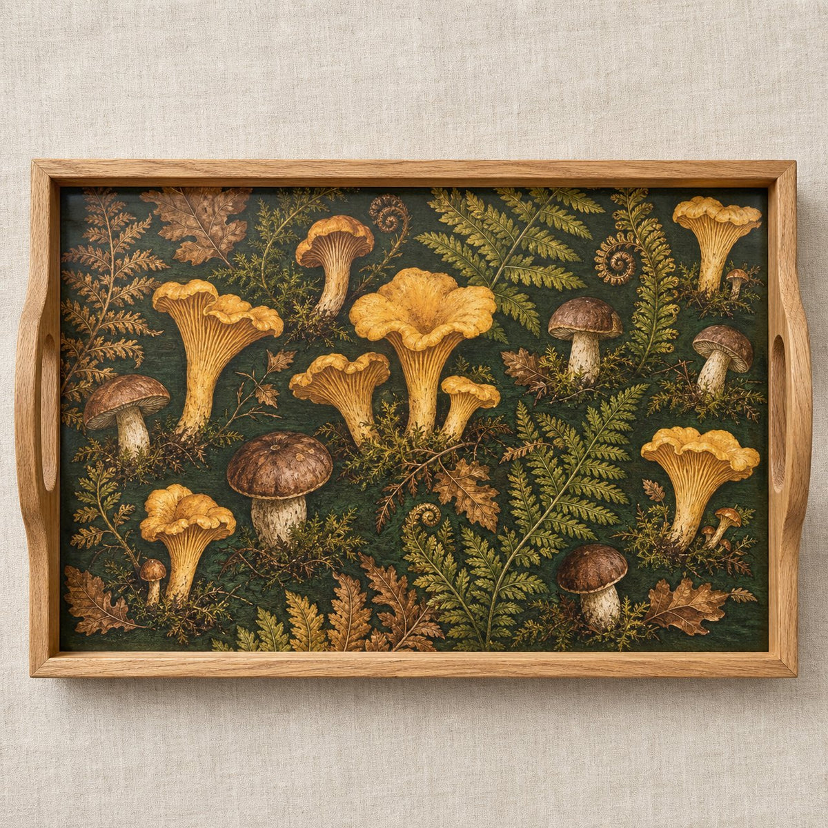 Chanterelle Forage Serving Tray, image 1