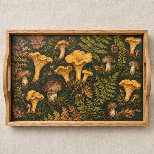 Chanterelle Forage Serving Tray, image 1