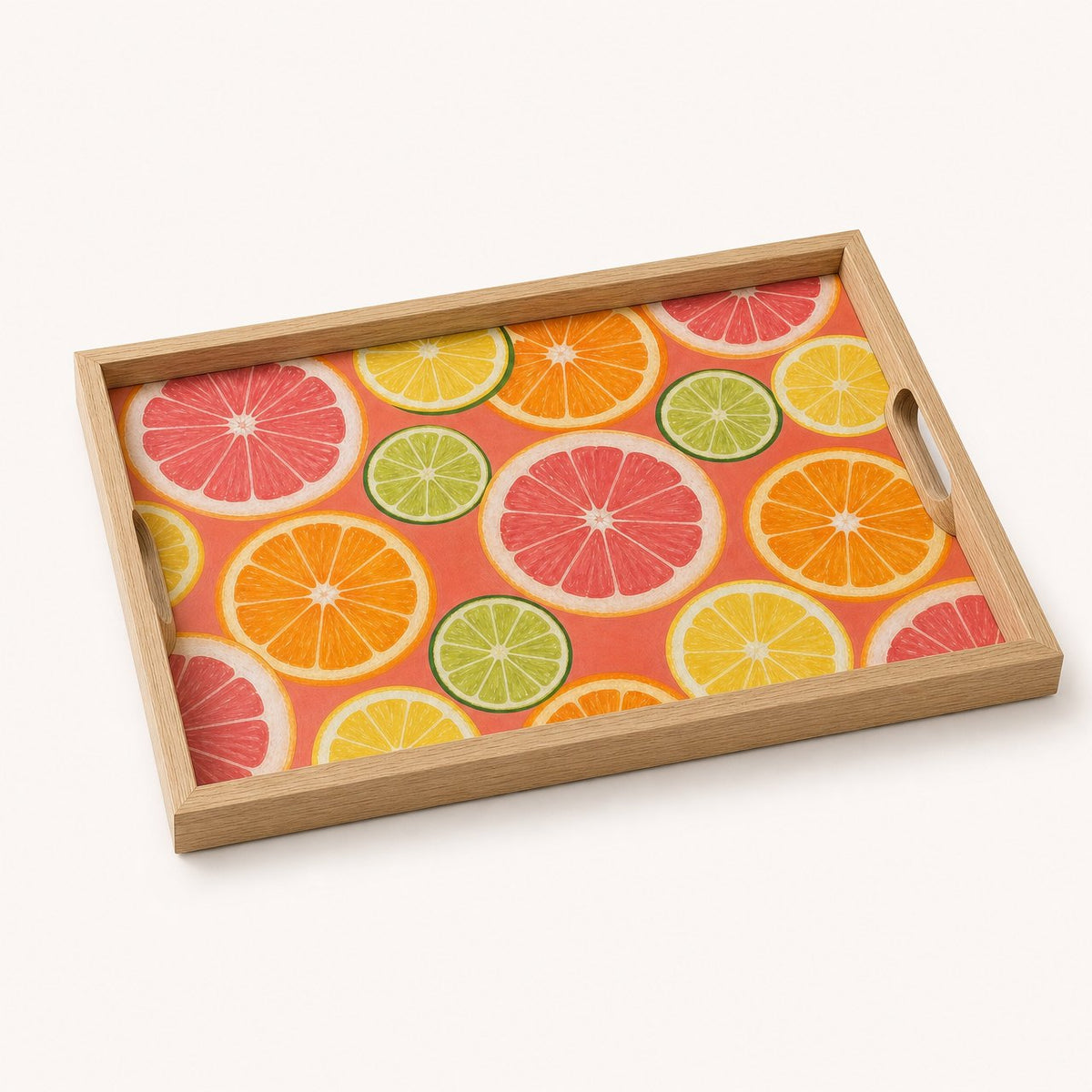 Citrus Wheels Serving Tray, image 2