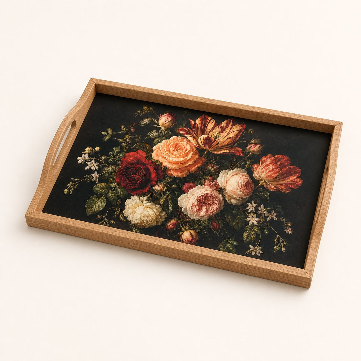 Midnight Bloom Serving Tray, image 2