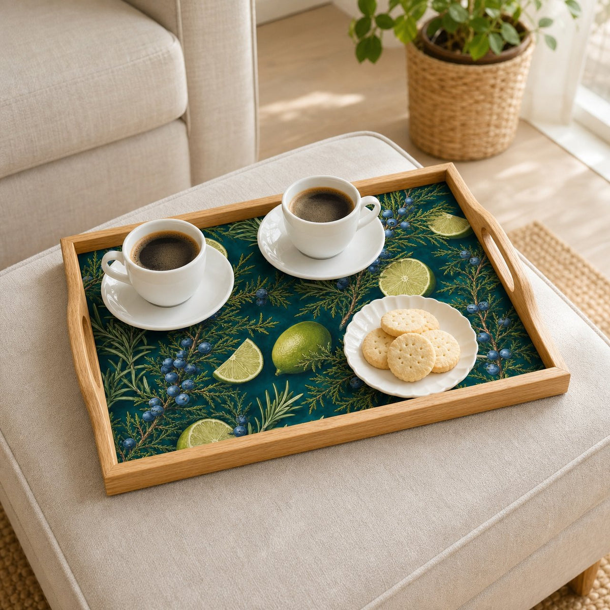 Juniper and Lime Serving Tray, image 4