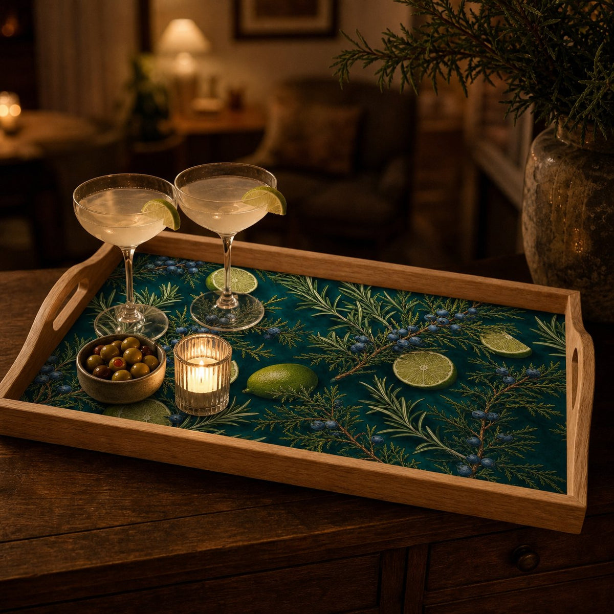 Juniper and Lime Serving Tray, image 5