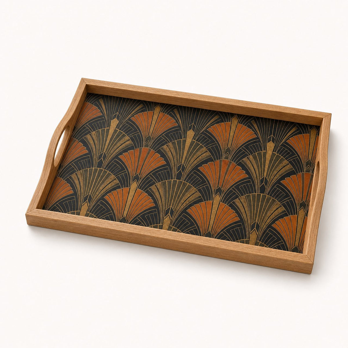Deco Fan Serving Tray, image 2